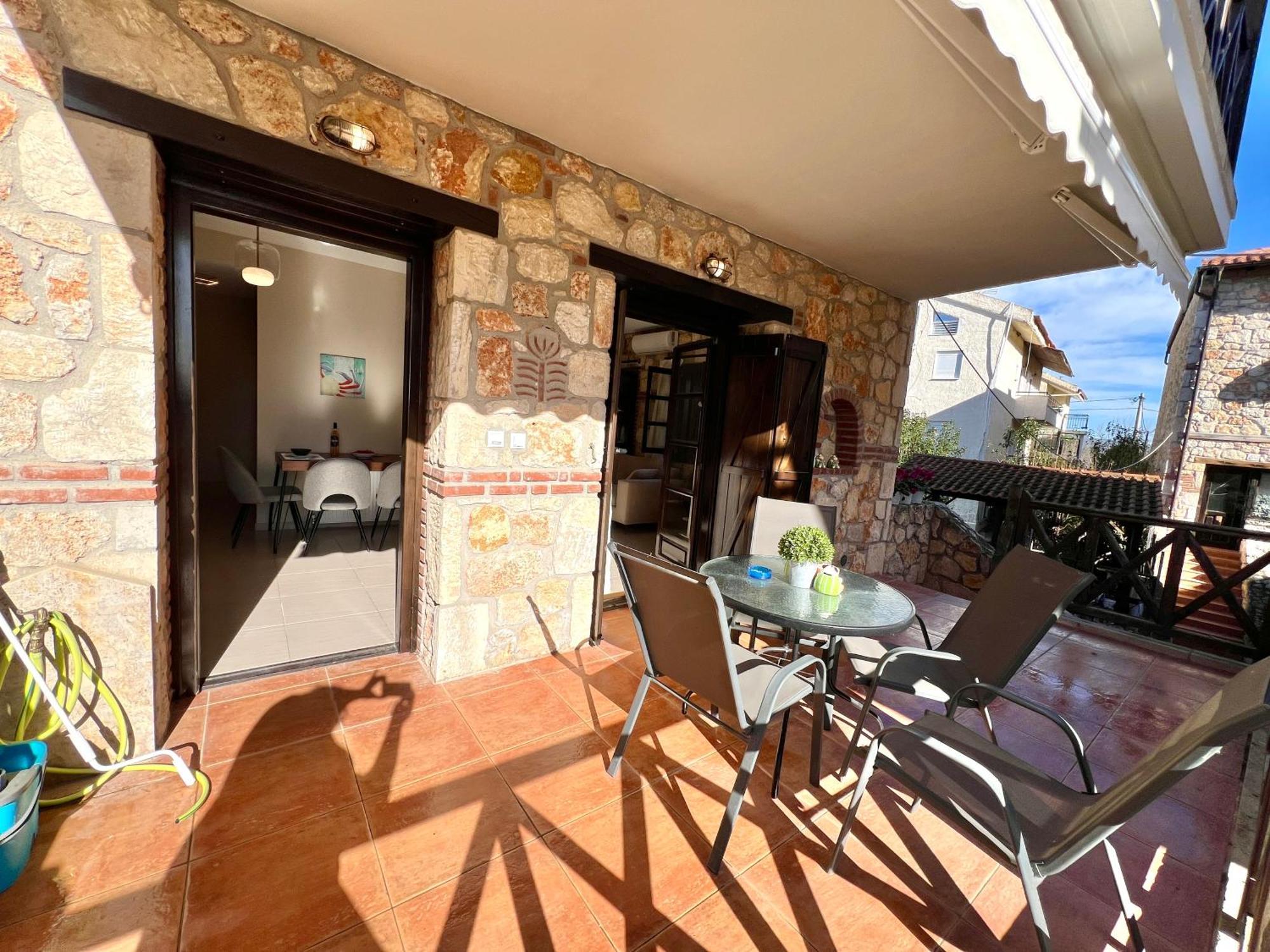 Boutique Stone House Pension Psakoudia Buitenkant foto
