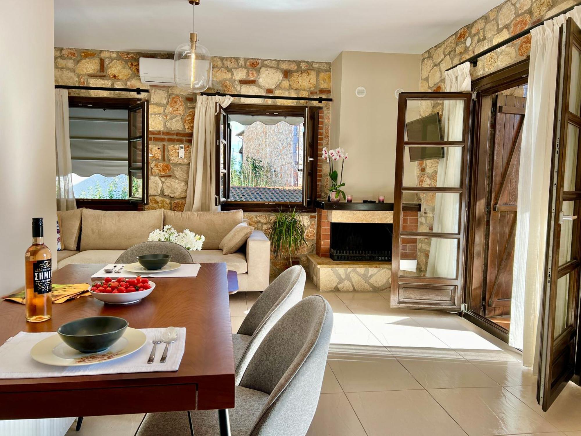 Boutique Stone House Pension Psakoudia Buitenkant foto