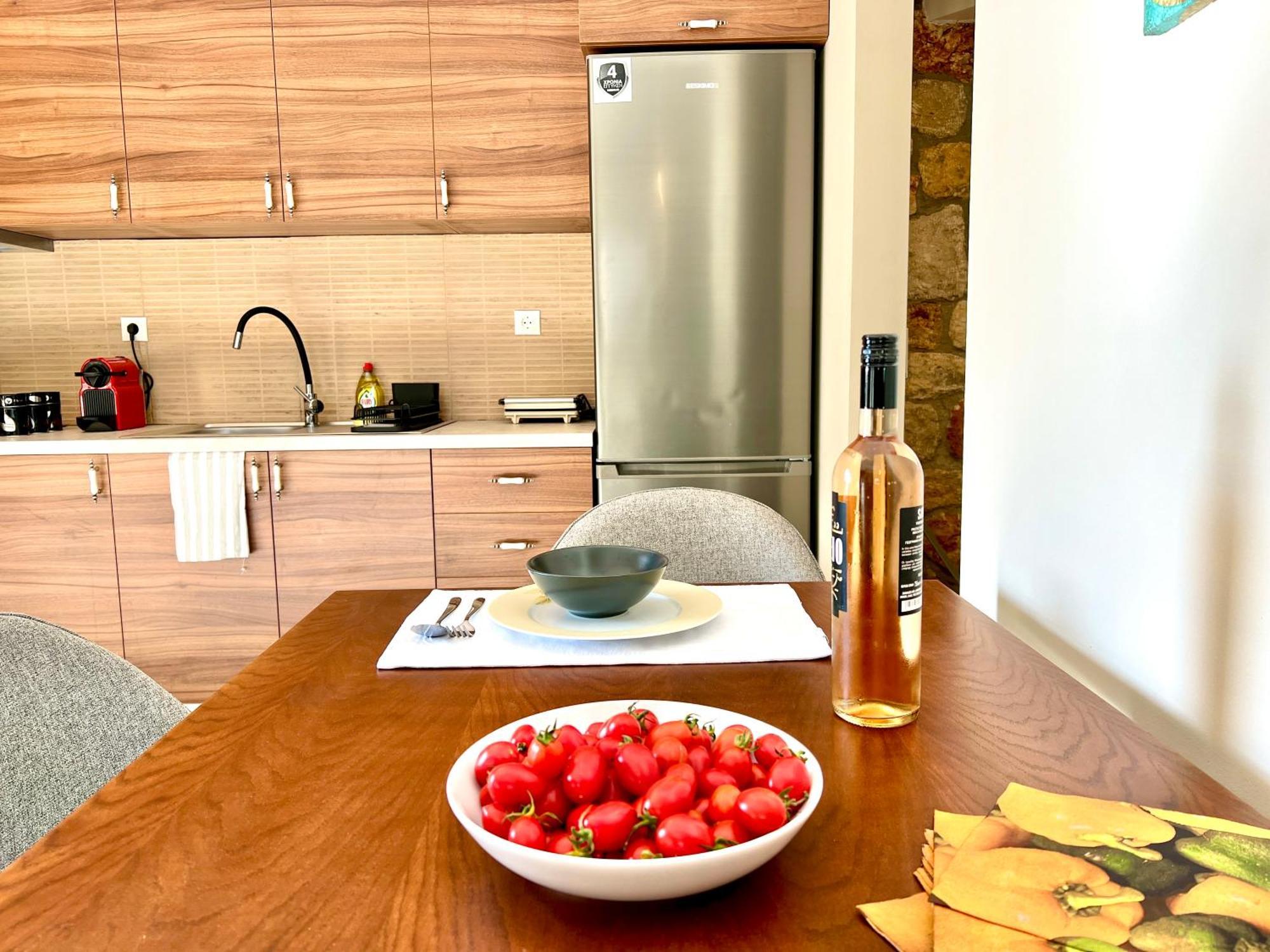 Boutique Stone House Pension Psakoudia Buitenkant foto