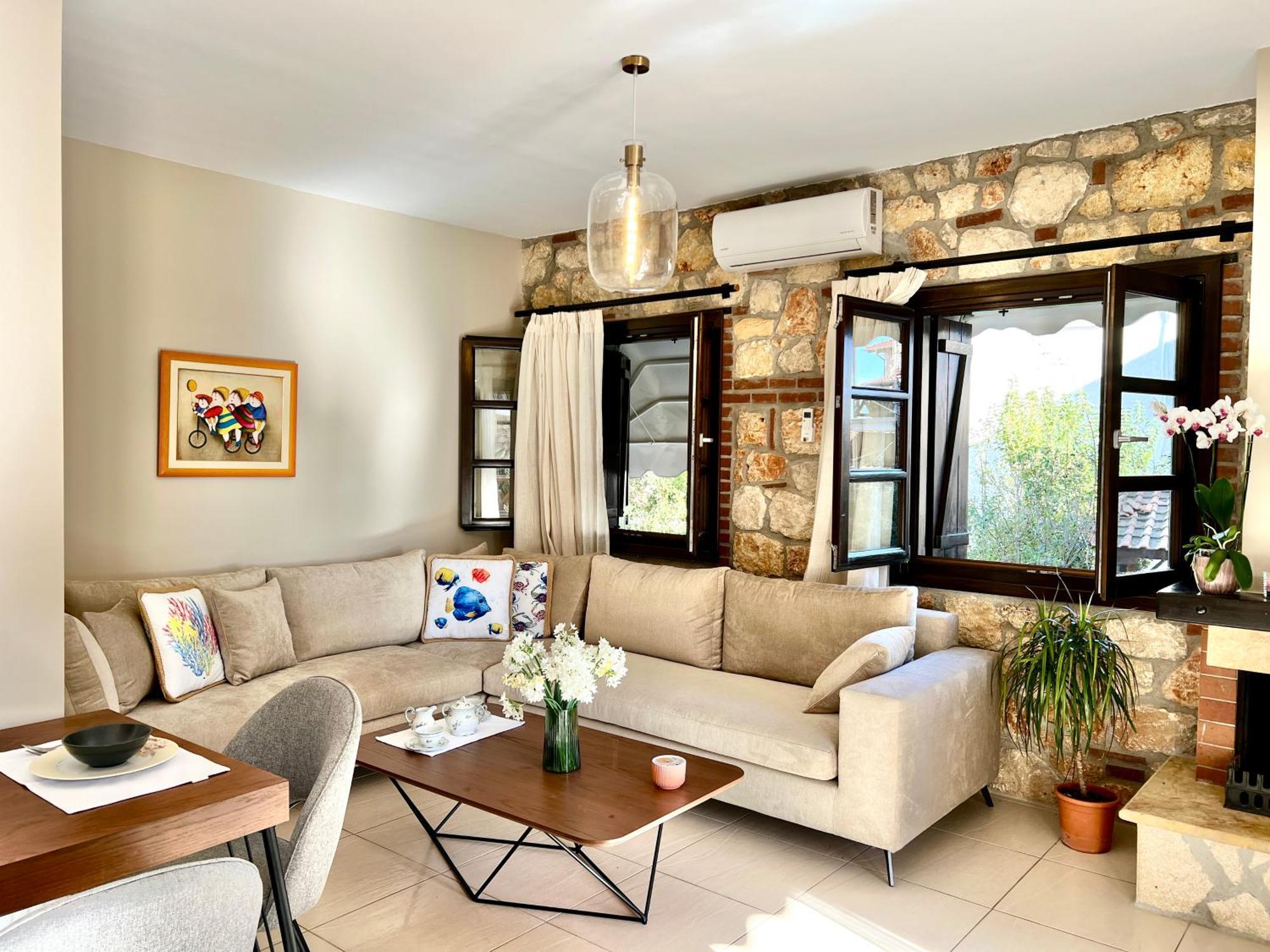 Boutique Stone House Pension Psakoudia Buitenkant foto