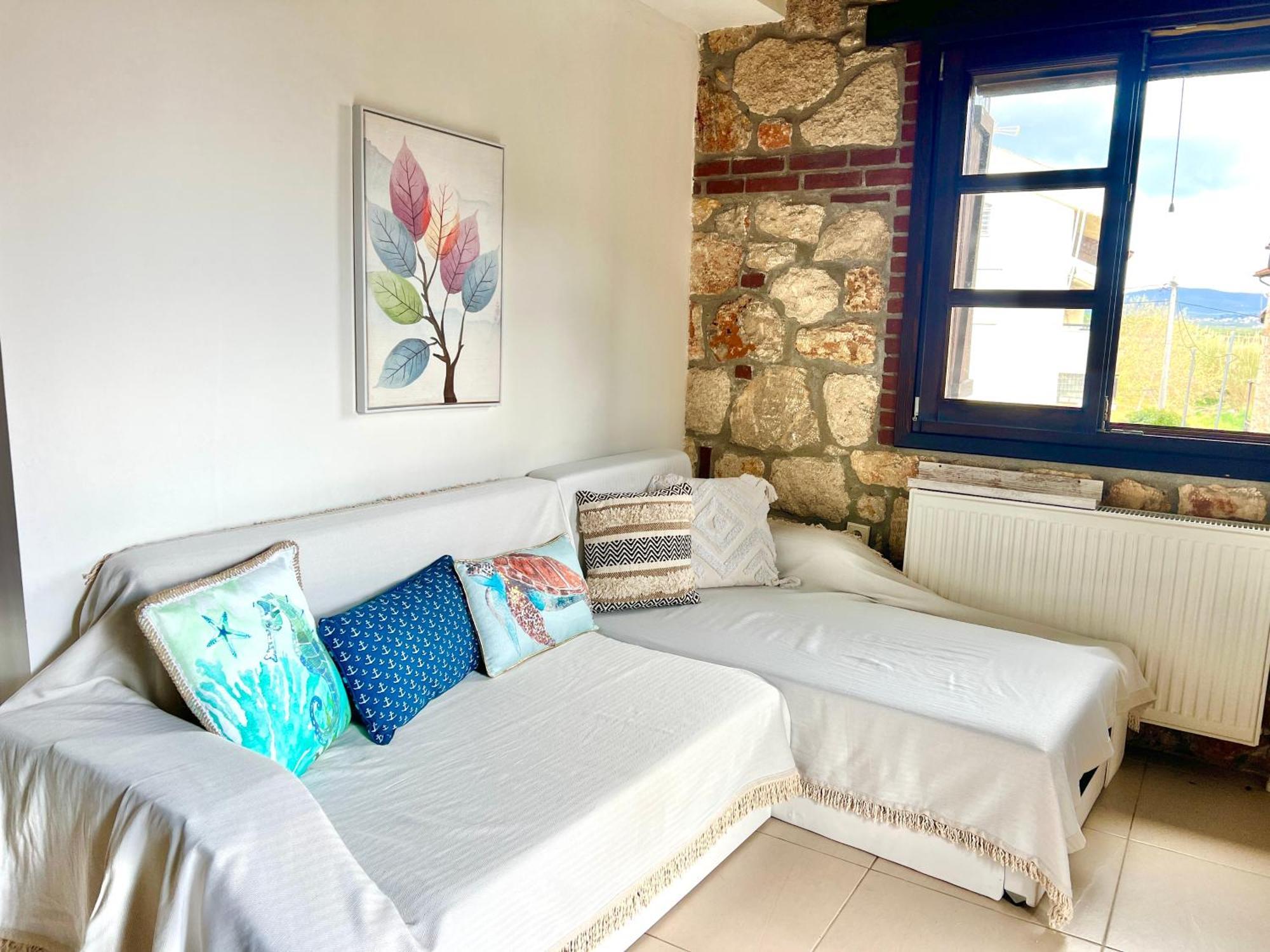 Boutique Stone House Pension Psakoudia Buitenkant foto