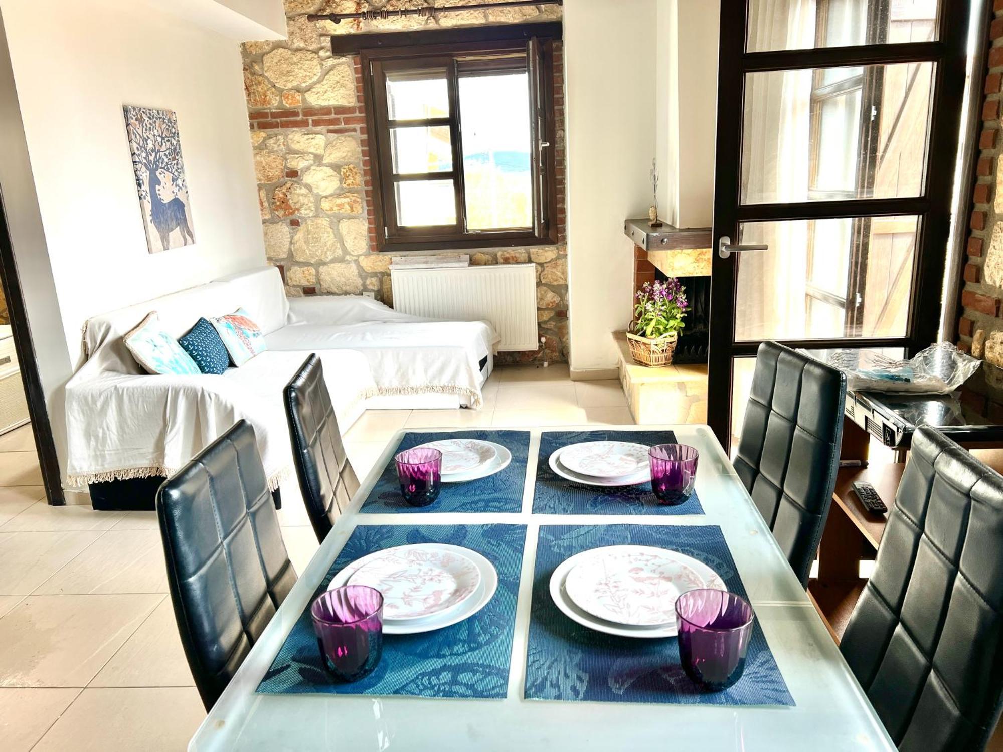 Boutique Stone House Pension Psakoudia Buitenkant foto